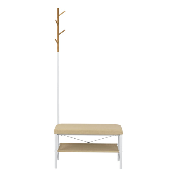 Sitzbank mit Schuhablage Rjukan Beige pro.tec