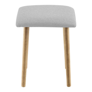 Sitzhocker Gera 45,5 x 36 x 36 cm Gepolstert in verschiedenen Farben en.casa