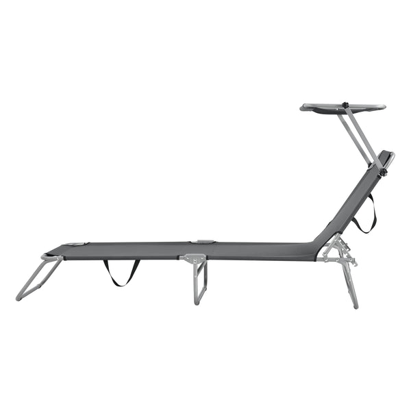 Sonnenliege Argozelo 186x55x24 cm [casa.pro]