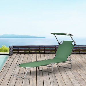Sonnenliege Argozelo 186x55x24 cm [casa.pro]