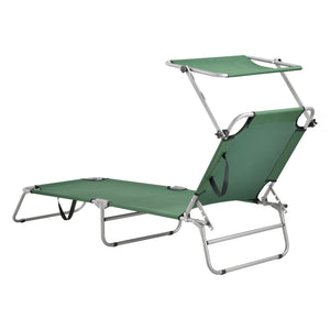 Sonnenliege Argozelo 186x55x24 cm [casa.pro]