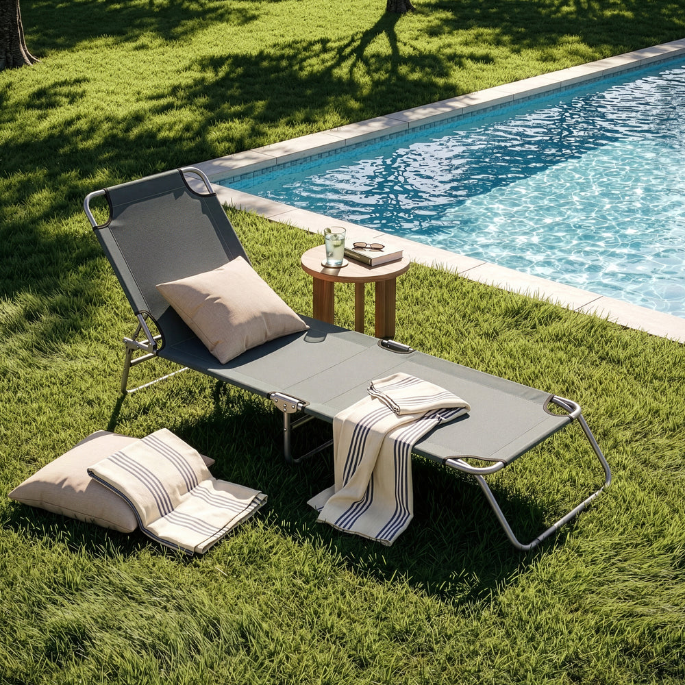 Sonnenliege Carcao 186x55x24 cm [casa.pro] - premiumXL