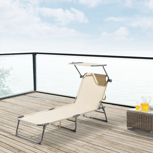 Sonnenliege Getaria 189x57x28 cm [en.casa]