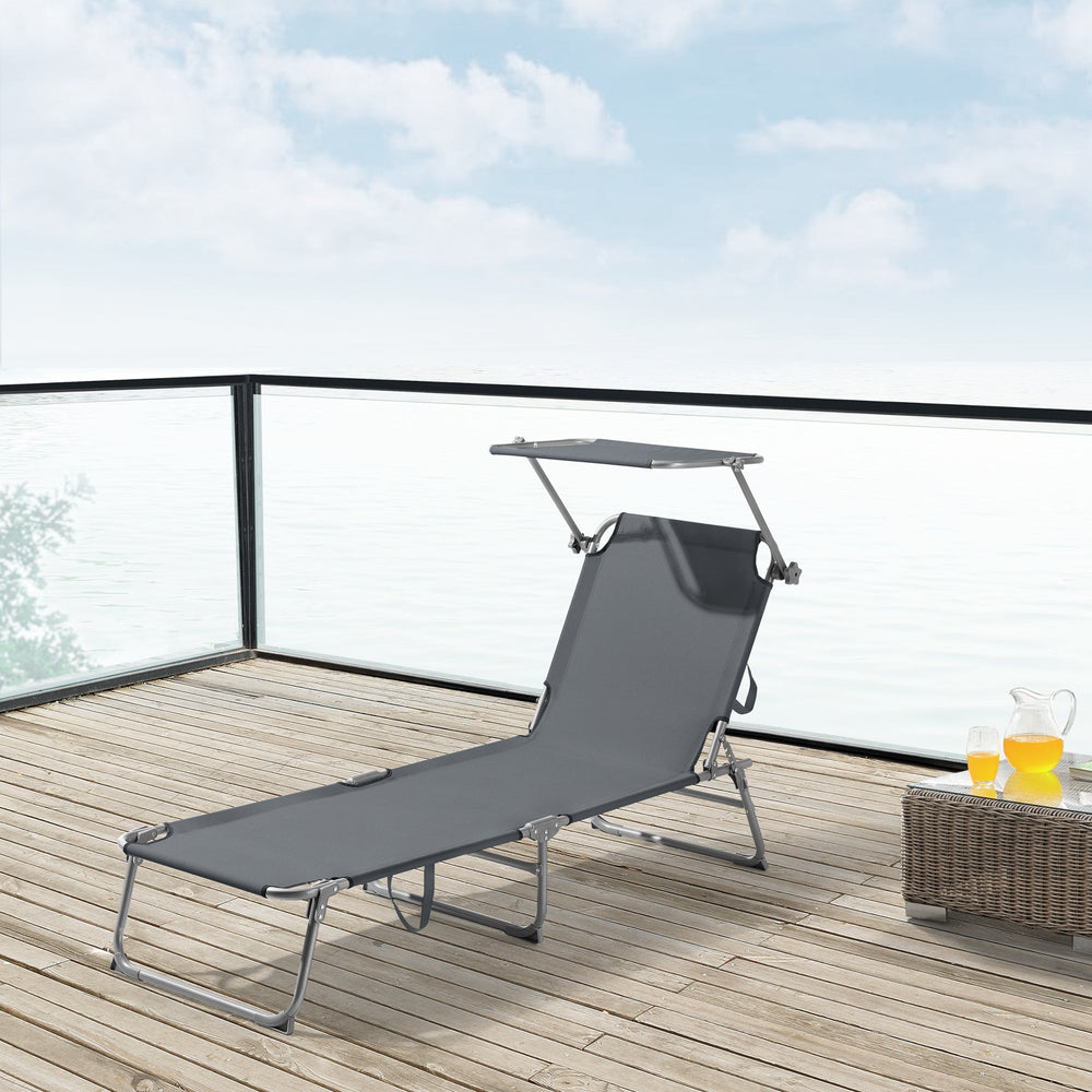 Sonnenliege Getaria 189x57x28 cm [en.casa] - premiumXL
