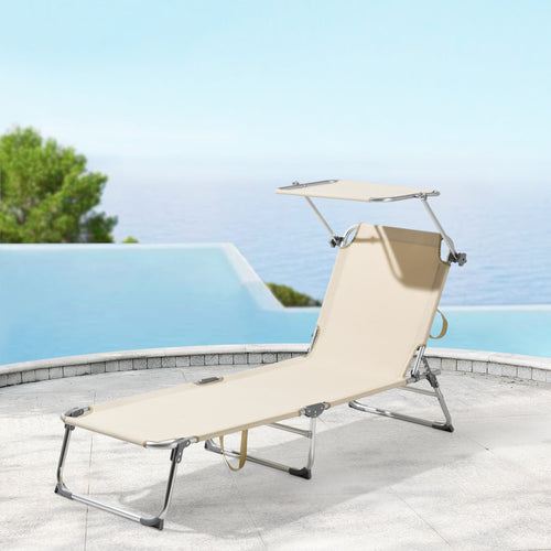 Sonnenliege Legorreta Aluminium 189x57x28 cm [en.casa]
