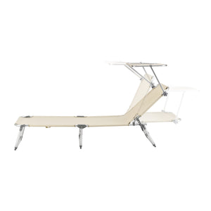 Sonnenliege Legorreta Aluminium 189x57x28 cm [en.casa]