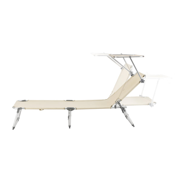 Sonnenliege Legorreta Aluminium 189x57x28 cm [en.casa]