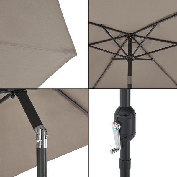 Sonnenschirm Altino mit Knickgelenk [casa.pro]
