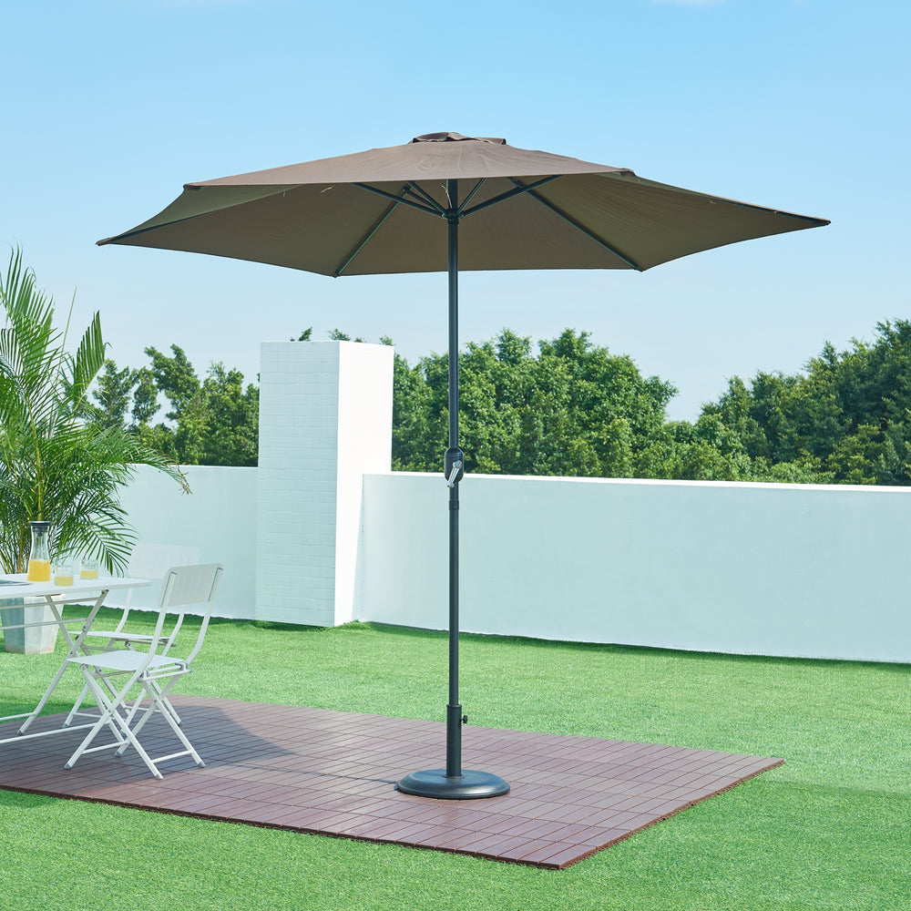 Sonnenschirmständer Bionaz Beton Schwarz [casa.pro] - premiumXL