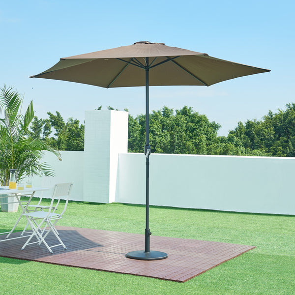 Sonnenschirmständer Bionaz Beton Schwarz [casa.pro]