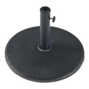 Sonnenschirmständer Bionaz Beton Schwarz [casa.pro]