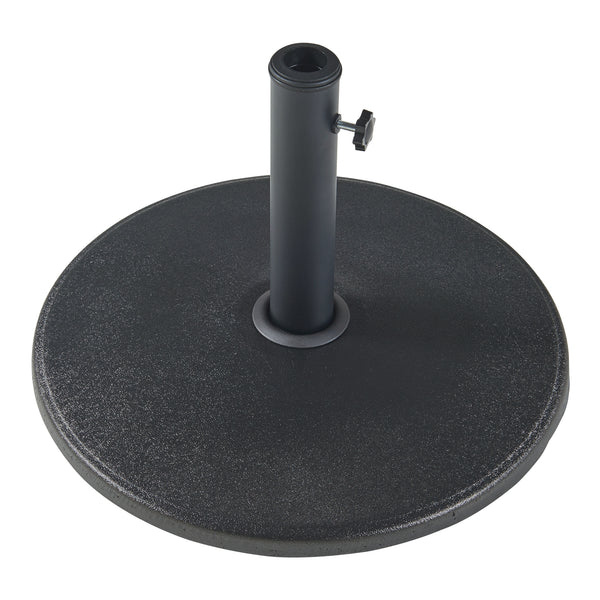 Sonnenschirmständer Bionaz Beton Schwarz [casa.pro]