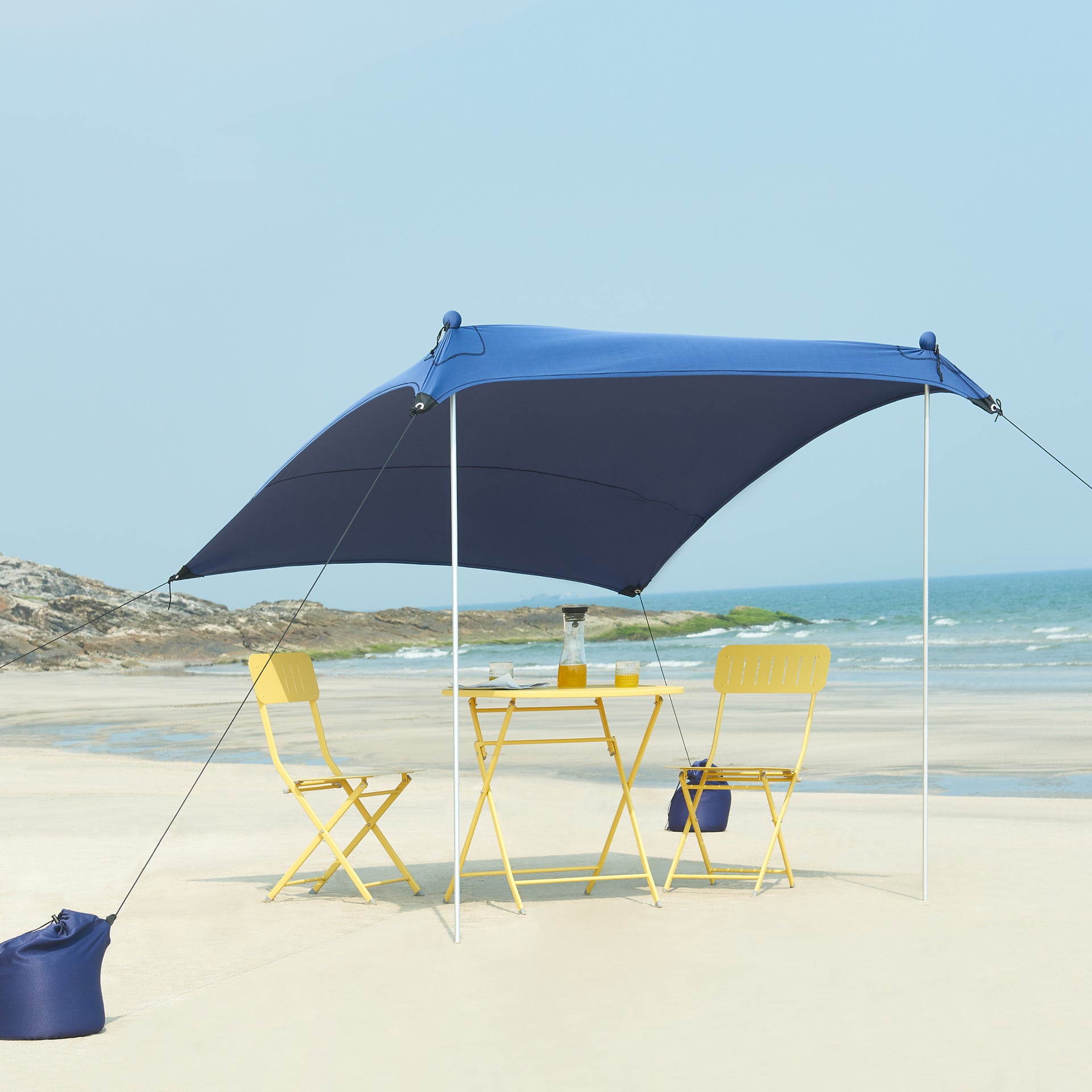 pro.tec Strandzelt Bernheze – UV-Schutz fürs Strandabenteuer