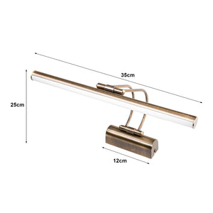 Wandleuchte Hartlepool mit 32 LEDs Metall in versch. Farben [lux.pro]