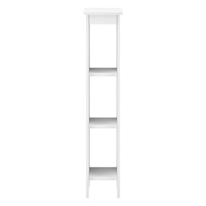 Standregal Arvika mit 3 Ablagen 80x17x17cm in verschiedenen Farben [en.casa]