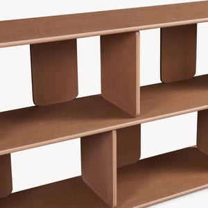 Standregal Gäljami 160x35x74 cm [en.casa]