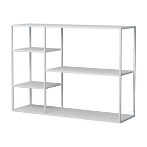 Standregal Isojoki 120x35x87,5 cm Metall [en.casa]