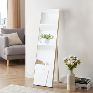 Standspiegel Barletta 150x35 cm neigbar in versch. Farben [en.casa]