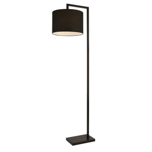 Stehleuchte Düsseldorf 161 cm E27 Max. 60W Schwarz lux.pro