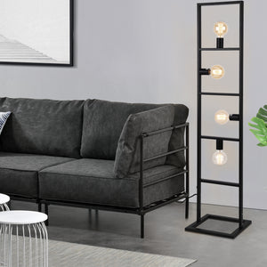 Stehleuchte Plauen 142x31x31 cm Max 60W E27 lux.pro