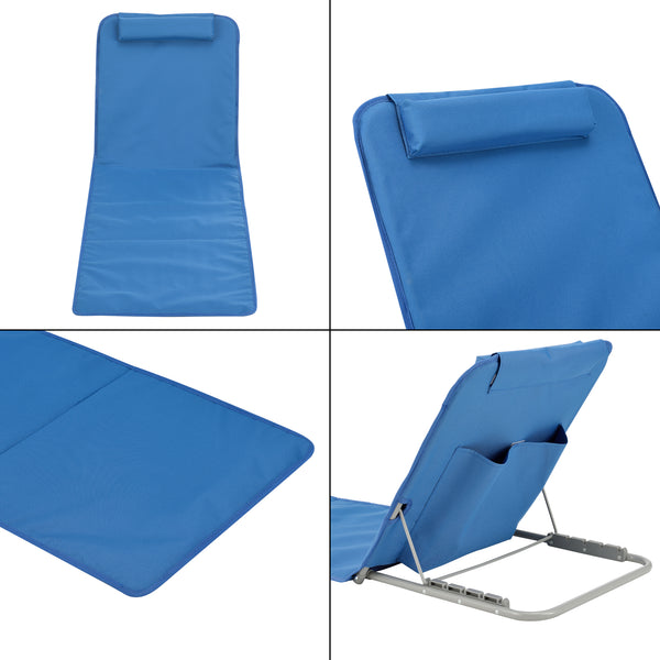 Strandmatte Donostia 2er Set 143x48cm in versch. Farben [en.casa]