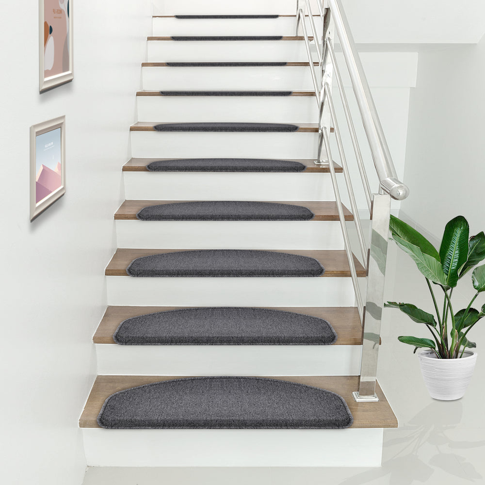 Stufenmatte 15er Set Halbrund in versch. Farben [en.casa]