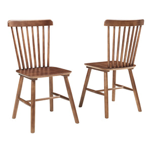Esszimmerstuhl Karmoy 2er Set Holz [en.casa]
