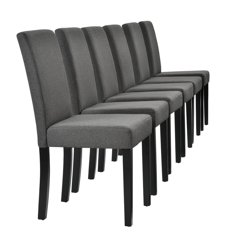 Esszimmerstuhlset Hamburg Textil [en.casa] - premiumXL