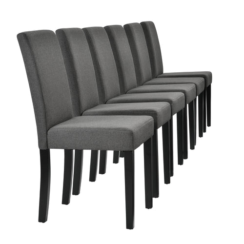 Esszimmerstuhlset Hamburg Textil [en.casa] - premiumXL