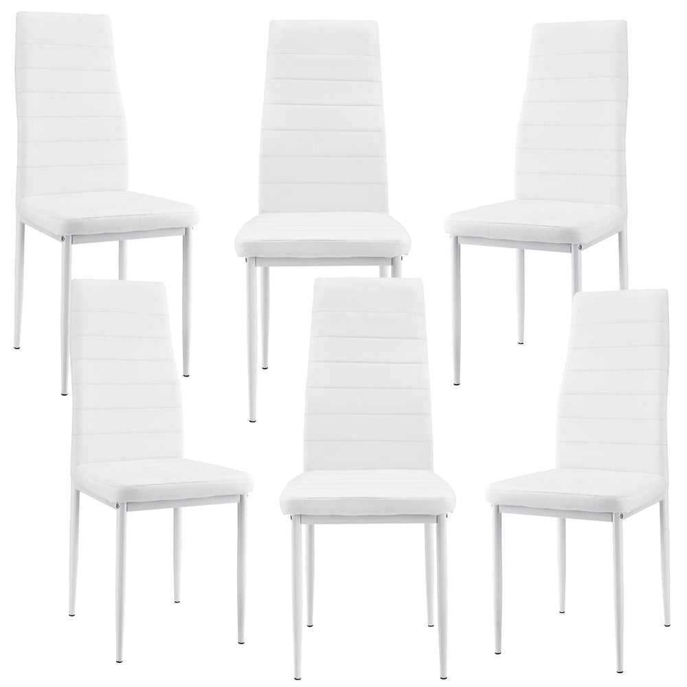 Esszimmerstuhl 6er Set Wohnzimmer Esszimmer en.casa - premiumXL