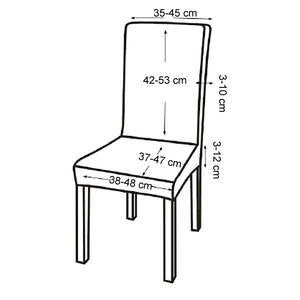 Stuhlhusse 42-53 cm in versch. Farben neu.haus