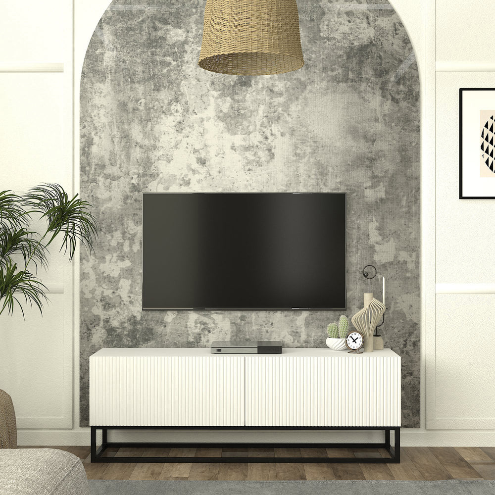 TV-Lowboard Verpsboga [en.casa]