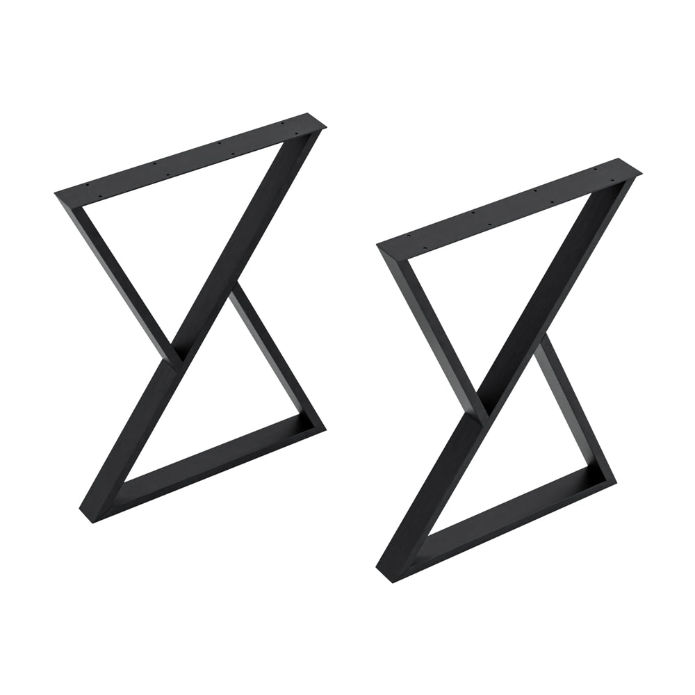 Tischgestell Karvia 2er Set Stahl [en.casa] - premiumXL