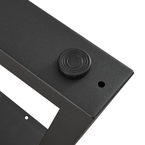 Tischgestell 2er Set Greiling Schwarz [en.casa]