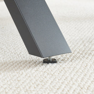 Tischgestell 2er Set Greith Schwarz [en.casa]