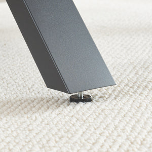 Tischgestell 2er Set Maribo Schwarz [en.casa]