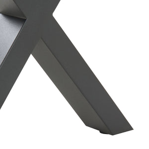 Tischgestell 2er Set Maribo Schwarz [en.casa]