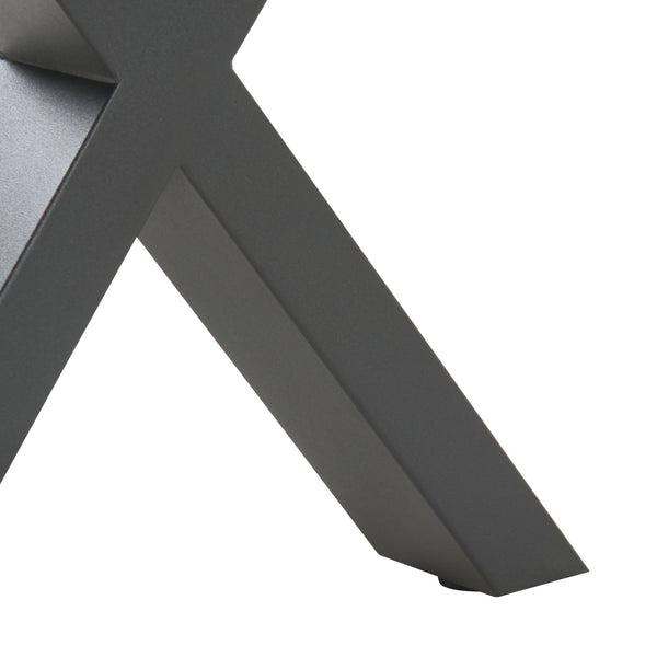 Tischgestell 2er Set Maribo Schwarz [en.casa]