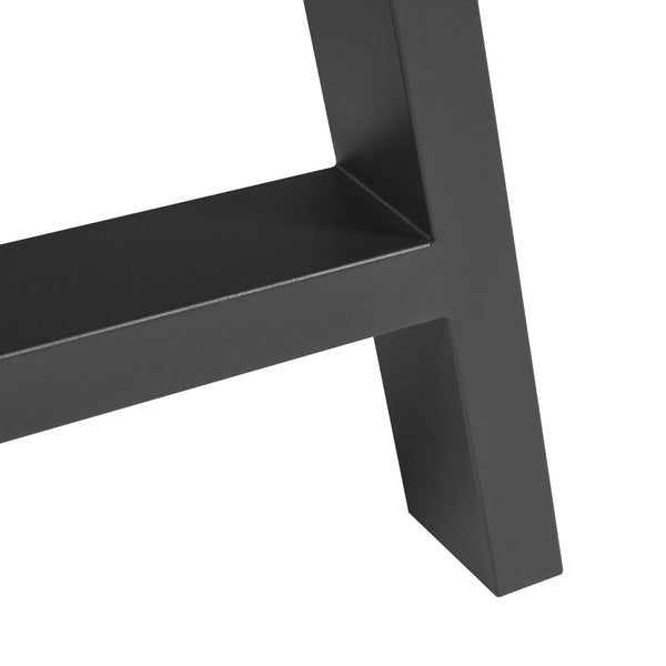 Tischgestell 2er Set Eschau Stahl Schwarz [en.casa]