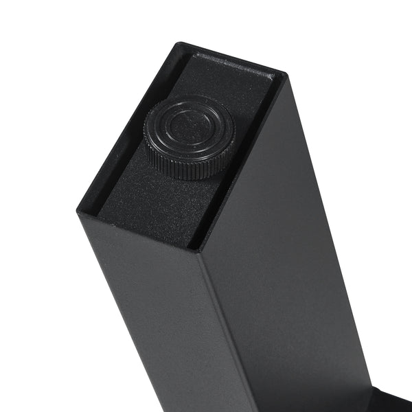 Tischgestell 2er Set Eschau Stahl Schwarz [en.casa]