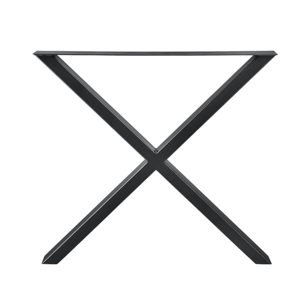 Tischgestell Greith 2er-Set X-Form in versch. Farben und Größen [en.casa]