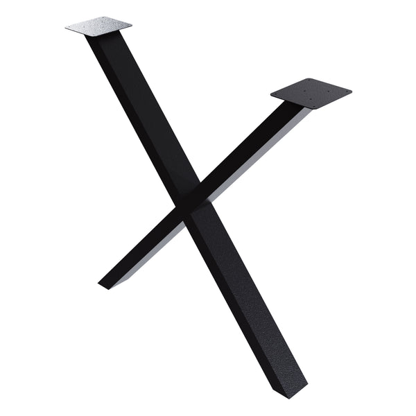 Tischgestell Høng Schwarz versch. Größen [en.casa]