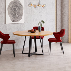 Tischgestell Kemijärvi Stahl [en.casa]