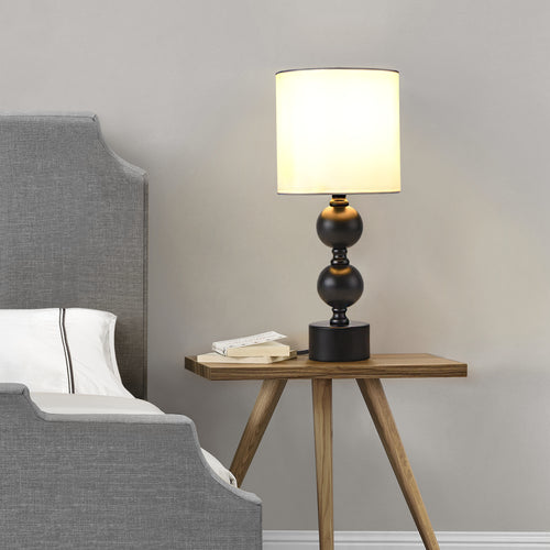 Tischleuchte Wrexham 1-flammig 40cm hoch [lux.pro]