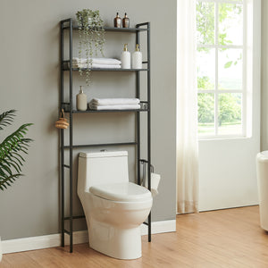 Toilettenregal Ljukhobro 164x64x20 cm [en.casa]
