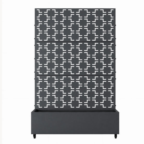 Trennwand Aaskis mit Blumenkasten [casa.pro]