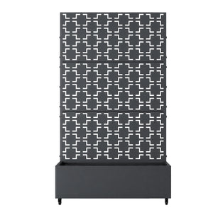 Trennwand Aaskis mit Blumenkasten [casa.pro]