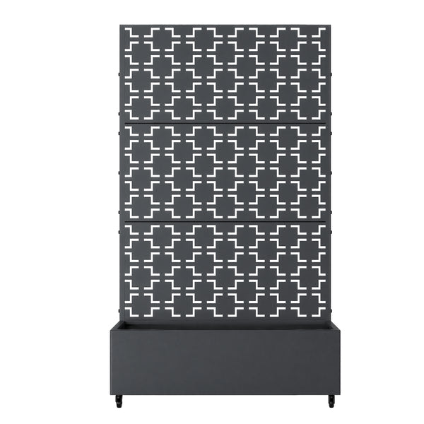 Trennwand Aaskis mit Blumenkasten [casa.pro]