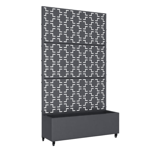 Trennwand Aaskis mit Blumenkasten [casa.pro]