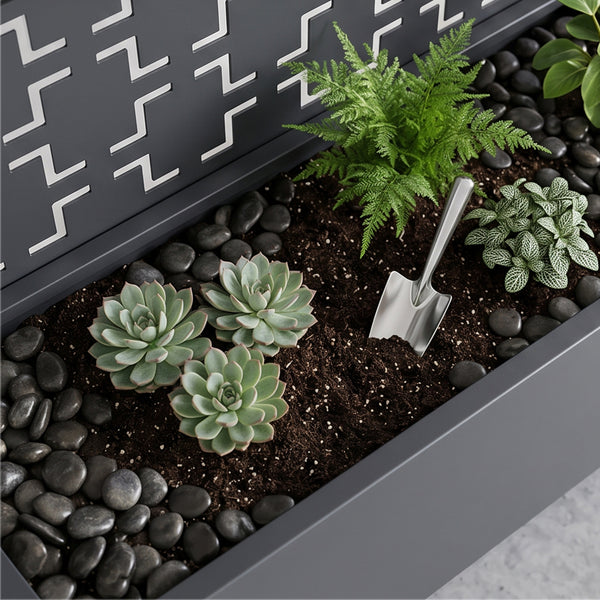 Trennwand Aaskis mit Blumenkasten [casa.pro]